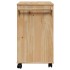 Carrito de cocina OTTA madera maciza de pino 59x45x80