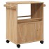 Carrito de cocina OTTA madera maciza de pino 59x45x80