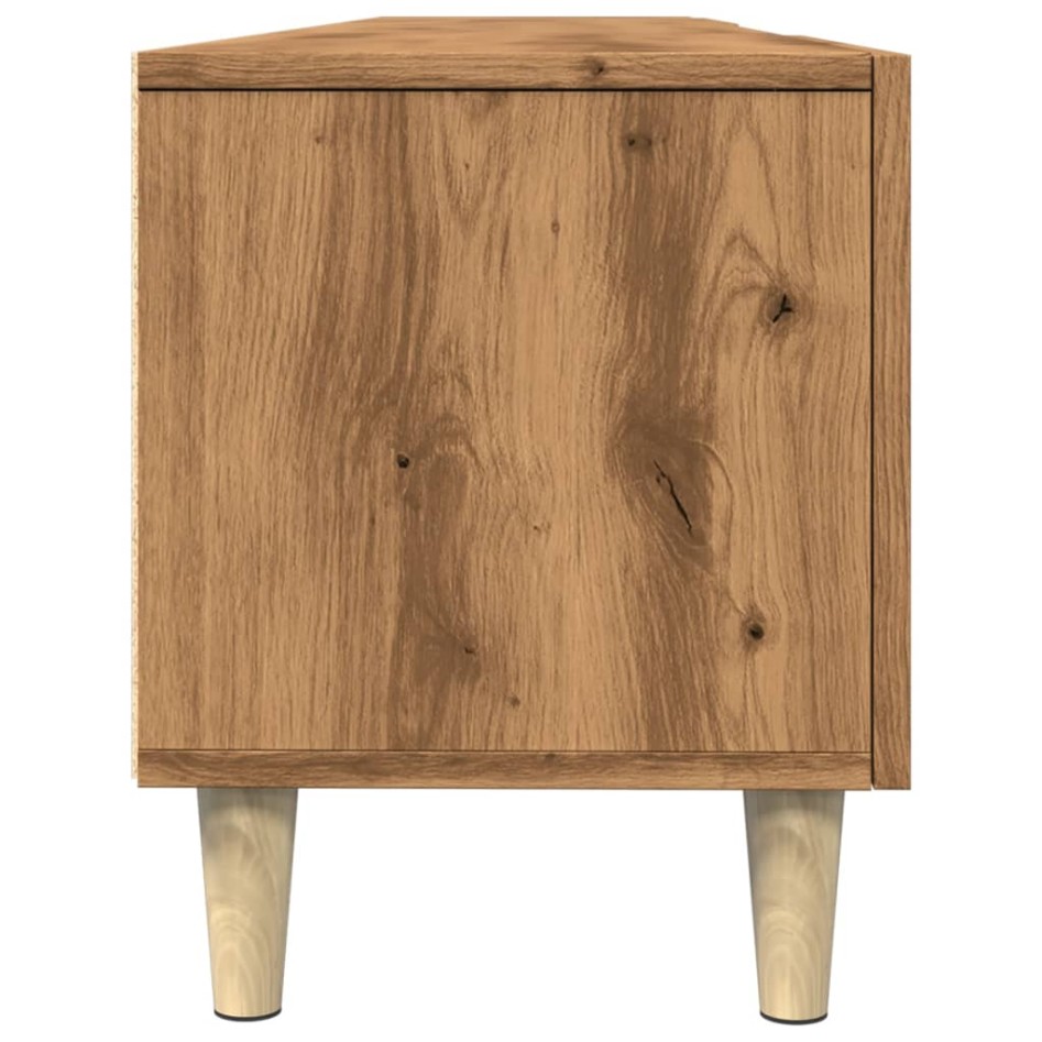 Mueble de TV madera de ingeniería roble artisan 180x31,5x40