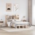 Cama con estantería sin colchón madera maciza de pino