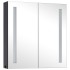 Mueble de baño con espejo LED 62x14x60