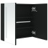 Mueble de baño con espejo LED 62x14x60