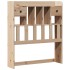 Cama con estantería sin colchón madera maciza de pino 75x190