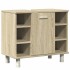Juego de muebles de baño 4 pzas contrachapada roble