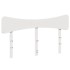 Estructura de cama sin colchón madera de pino blanca 120x200