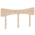 Estructura de cama sin colchón madera de pino blanco 150x200