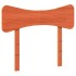 Estructura de cama sin colchón madera de pino marrón 90x200