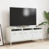 Mueble para TV acero laminado en frío blanco 101,5x39x43,5