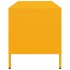 Mueble para TV acero laminado en frío amarillo 101,5x39x43,5