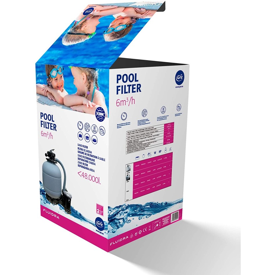 Depuradora Piscina Arena Ø400