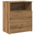 Mesitas noche 2 uds madera ingeniería roble artisan 50x32x60