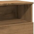 Mesitas noche 2 uds madera ingeniería roble artisan 50x32x60
