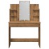 Tocador con luces LED roble artisan 96x40x142