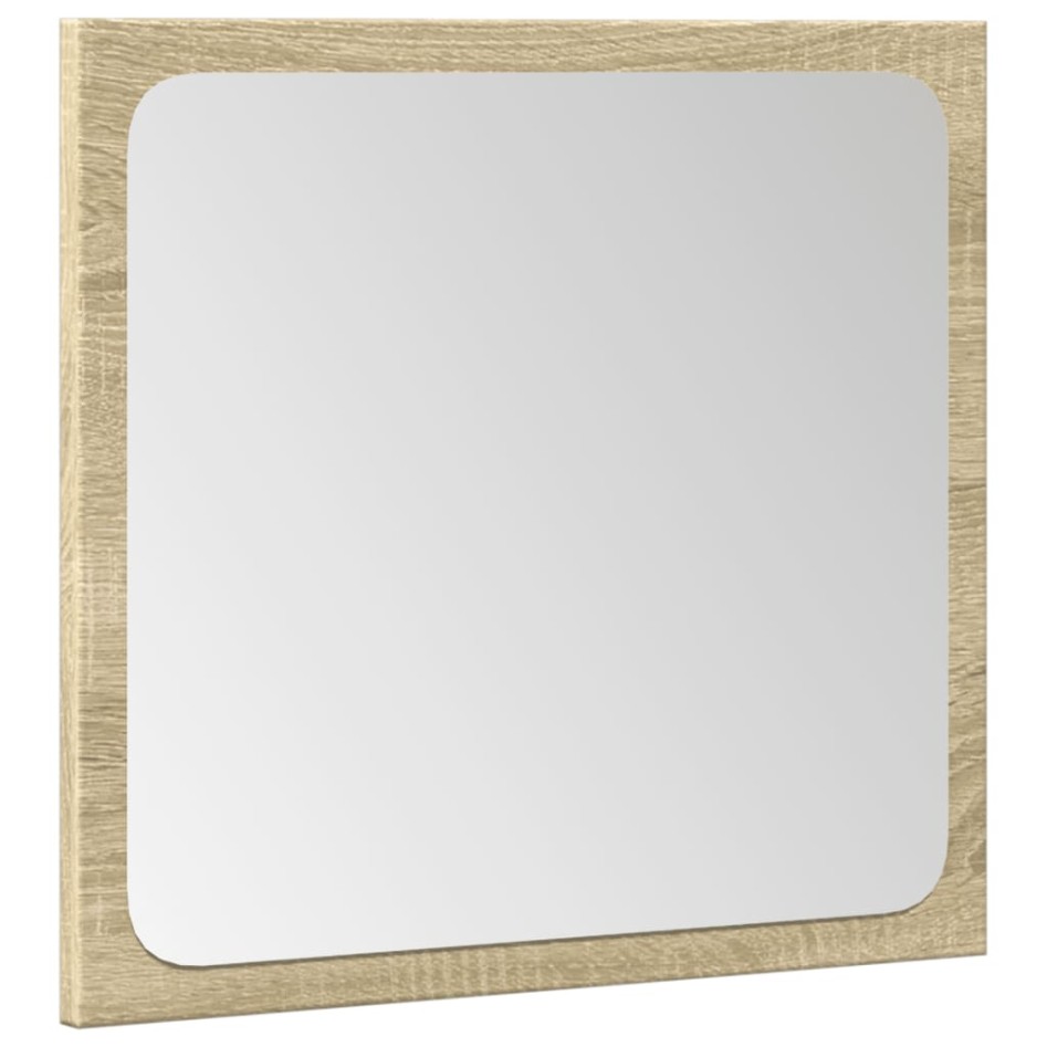 Juego de muebles de baño 4 pzas contrachapada roble