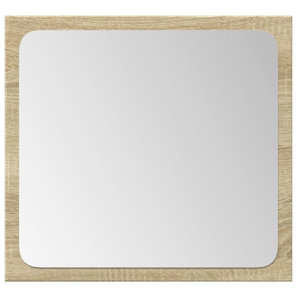 Juego de muebles de baño 4 pzas contrachapada roble