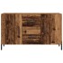 Aparador de madera de ingeniería envejecida 100x36x60