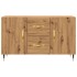 Aparador de madera de ingeniería roble artisan 100x36x60