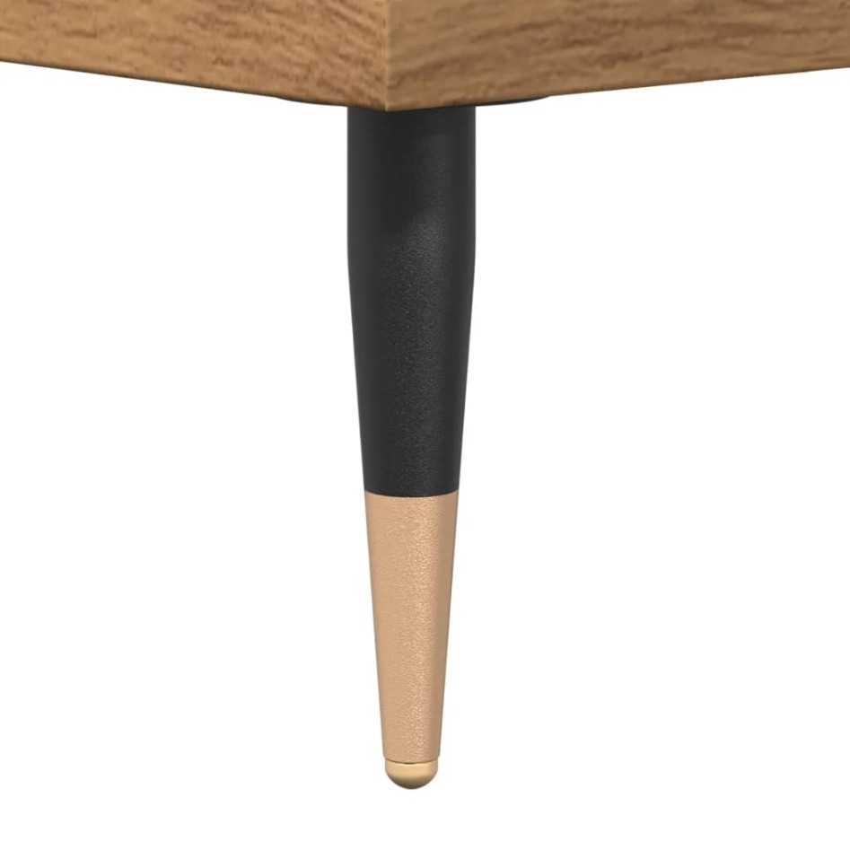 Aparador de madera de ingeniería roble artisan 100x36x60