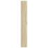Armario de pasillo madera ingeniería roble Sonoma 55x25x189