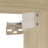 Mueble de baño con lavabo integrado roble