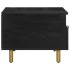 Mesa de centro madera de ingeniería negra 80x54x40