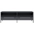 Mueble de TV acero laminado en frío antracita 135x39x43,5