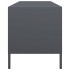 Mueble de TV acero laminado en frío antracita 135x39x43,5