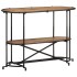 Mesa consola madera maciza de acacia 110x42x76