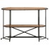 Mesa consola madera maciza de acacia 110x42x76