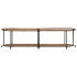 Mueble de TV madera maciza de acacia 160x42x40