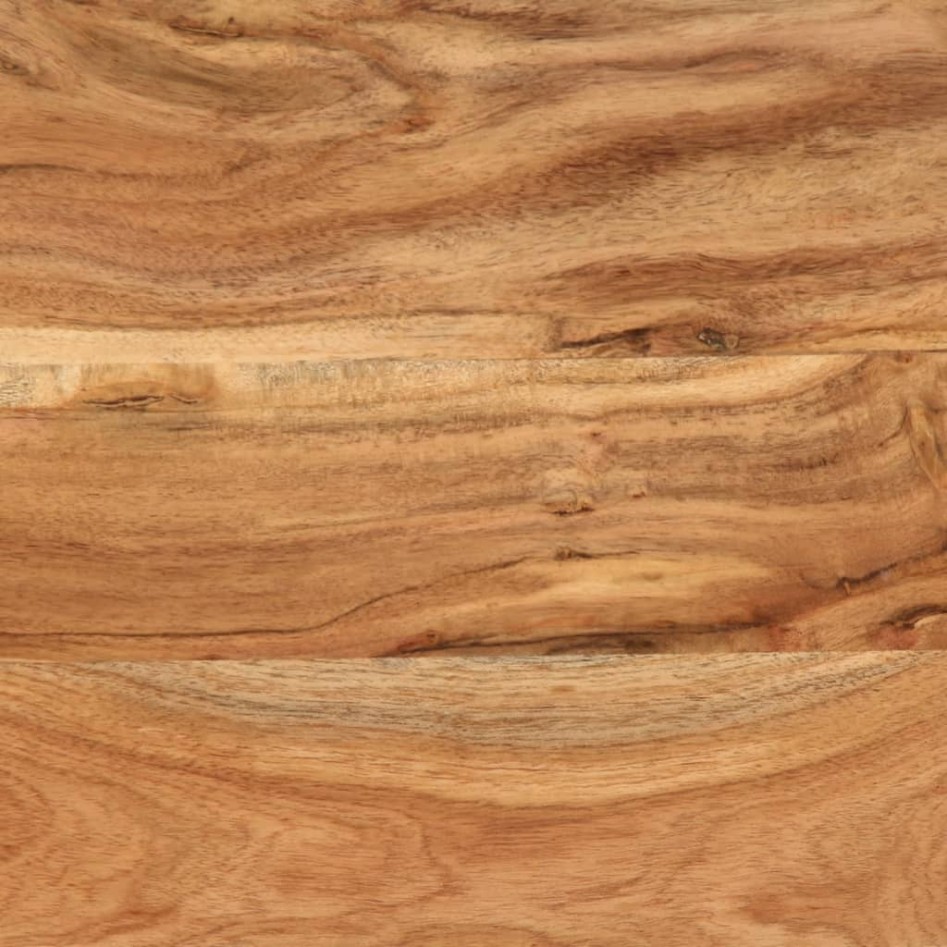 Mueble de TV madera maciza de acacia 160x42x40