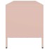 Mueble para TV acero laminado en frío rosa 135x39x43,5