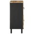 Aparador de madera maciza de mango rugosa 80x33,5x75