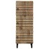 Aparador de madera maciza de mango rugosa 40x33,5x110