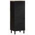 Aparador de madera maciza de mango rugosa 40x33,5x110
