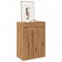 Mueble zapatero madera de ingeniería roble artisan 60x35x84