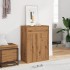 Mueble zapatero madera de ingeniería roble artisan 60x35x84