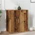Muebles zapateros 2 uds madera ingeniería envejecida