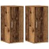 Muebles zapateros 2 uds madera ingeniería envejecida