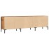 Mueble de TV madera ingeniería madera envejecida 150x30x44,5
