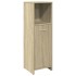 Juego de muebles de baño 4 pzas contrachapada roble