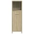 Juego de muebles de baño 4 pzas contrachapada roble