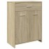 Juego de muebles de baño 4 pzas contrachapada roble