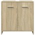 Juego de muebles de baño 4 pzas contrachapada roble