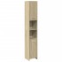 Juego de muebles de baño 4 pzas contrachapada roble
