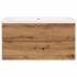 Mueble con lavabo integrado roble