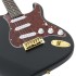 Guitarra eléctrica principiantes con funda negro dorado 4/4
