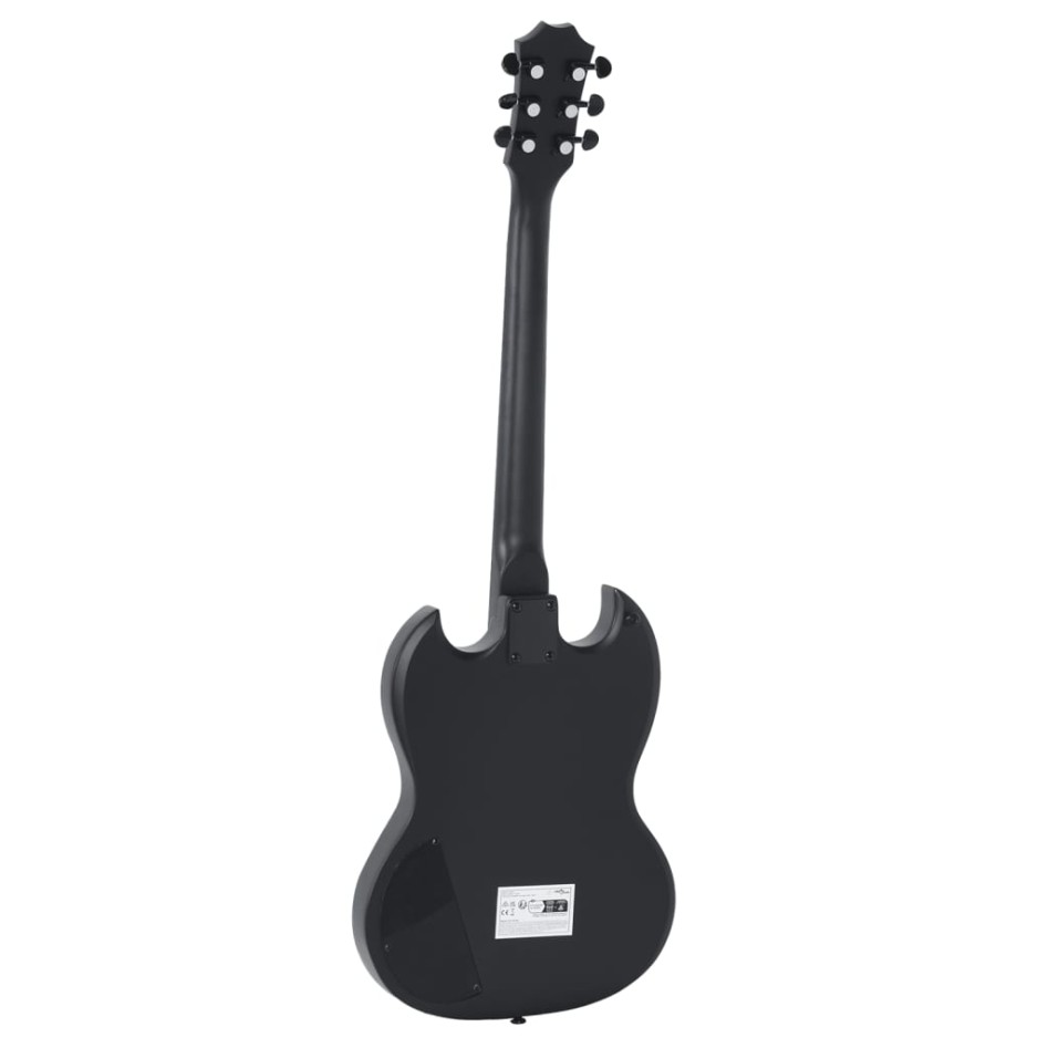 Guitarra eléctrica para principiantes con funda negro 4/4