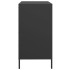 Aparador de acero laminado en frío negro 68x39x73,5