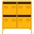 Aparador acero laminado en frío amarillo mostaza 68x39x73,5